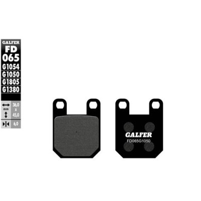 GALFER FD065G1054 Almofadas semi-metálicas