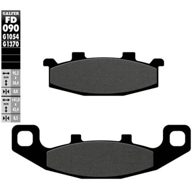 Pastilhas de sinterização GALFER FD090G1370