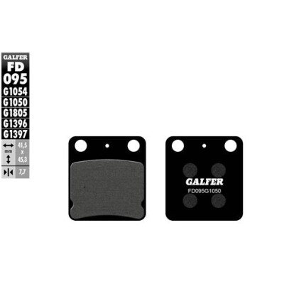 GALFER FD095G1050 Pastilhas para patinete