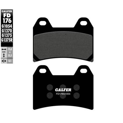 Pastilhas de corrida sinterizadas GALFER FD176G1310