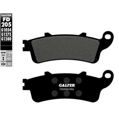 GALFER FD205G1054 Almofadas semi-metálicas