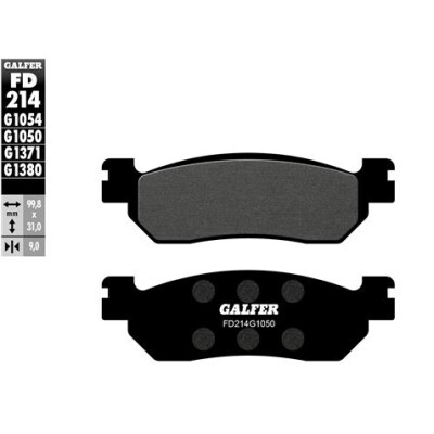 GALFER FD214G1054 Almofadas semi-metálicas