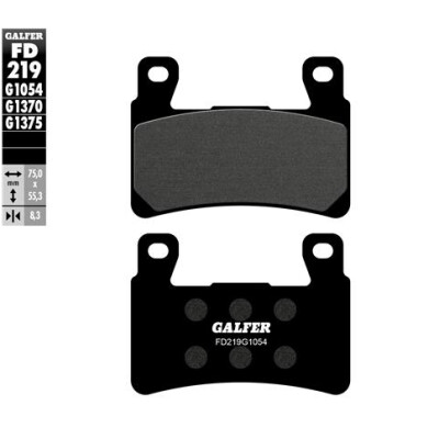 GALFER FD219G1054 Almofadas semi metálicas
