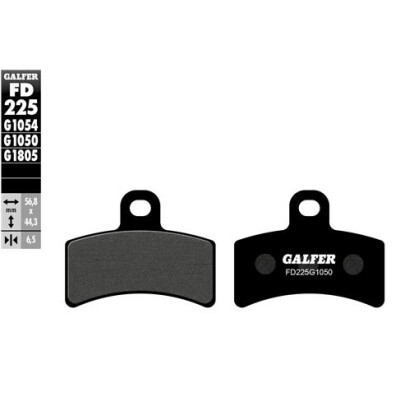 GALFER FD225G1054 Almofadas semi-metálicas