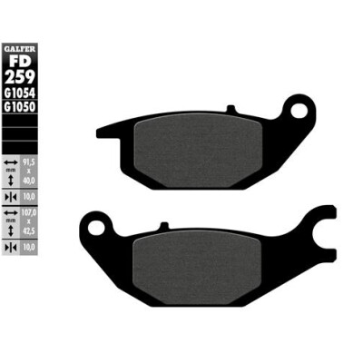 Pastilhas para patinete GALFER FD259G1050