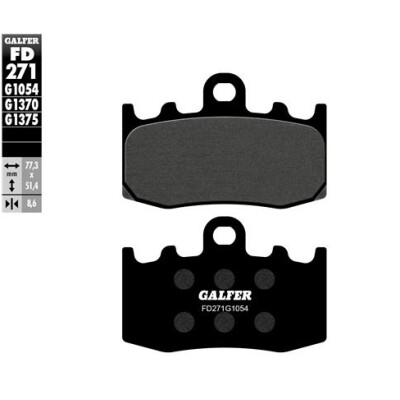 GALFER FD271G1054 Almofadas semi-metálicas