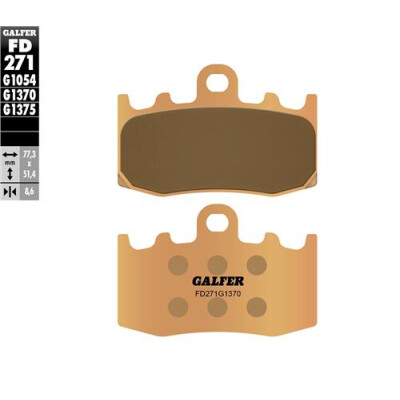 Pastilhas de sinterização GALFER FD271G1370