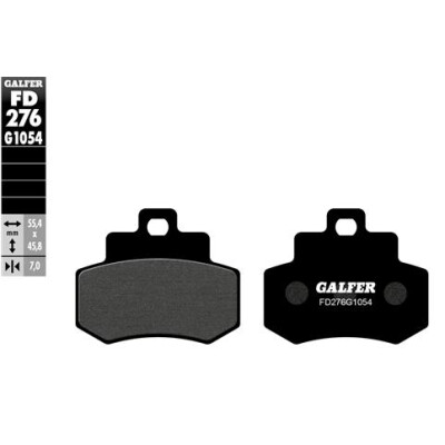 GALFER FD276G1054 Almofadas semi-metálicas