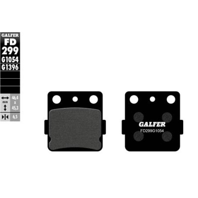 GALFER FD299G1054 Almofadas semi-metálicas