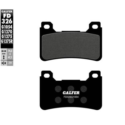 GALFER FD326G1054 Almofadas semi-metálicas
