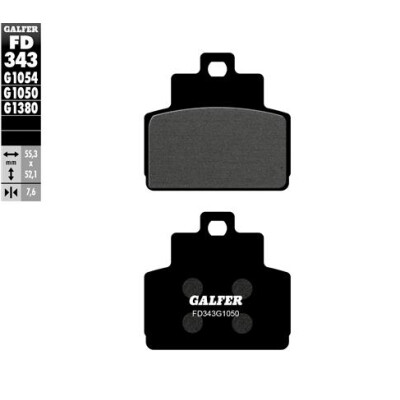 Pastilhas para patinete GALFER FD343G1050