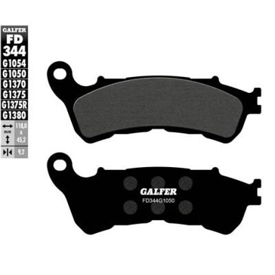 GALFER FD344G1054 Pastilhas semi metálicas