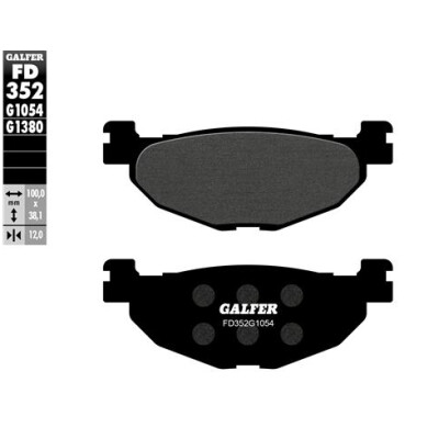 Pastilhas para patinete GALFER FD352G1380