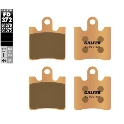 Pastilhas de sinterização GALFER FD372G1370