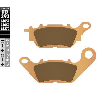 Pastilhas de sinterização GALFER FD393G1370