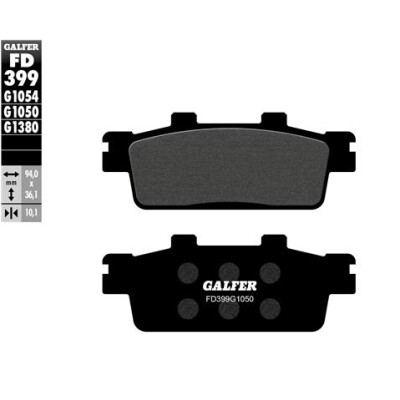 GALFER FD399G1054 Almofadas semi-metálicas