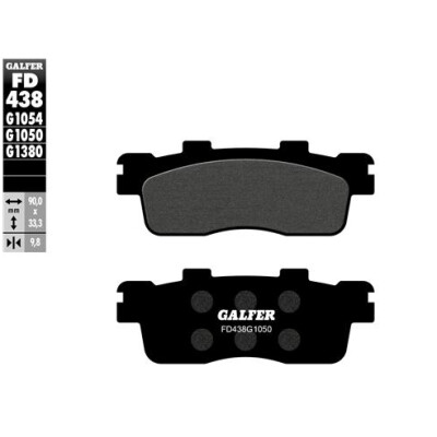 Pastilhas para patinete GALFER FD438G1380