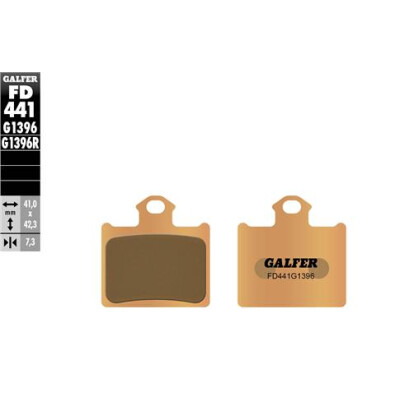 Pastilhas Offroad Sinterizadas GALFER FD441G1396