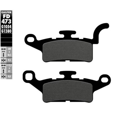 Pastilhas para patinete GALFER FD473G1380