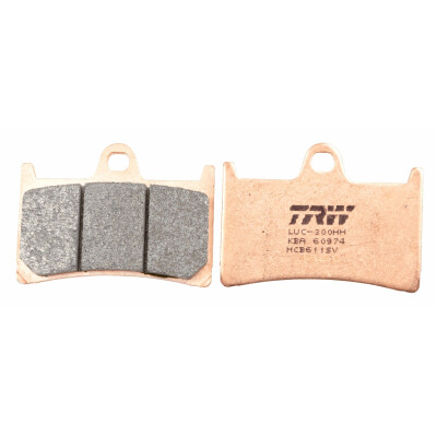 Pastilhas de freio dianteiras para motocicleta TRW MCB611SV