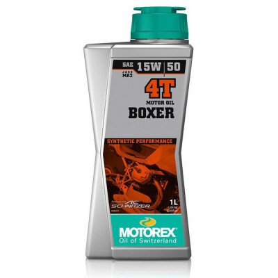 Óleo para motocicleta Motorex Boxer 4T 15W50 1L MT015H004T