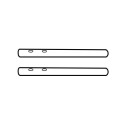 Suporte para alforje SHAD S0BN61IF