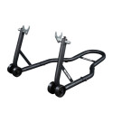 Suporte de paddock traseiro para bicicleta grande e preto
