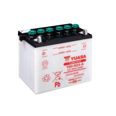Bateria para motocicleta Yuasa Y60-N24-A Yumicon 2