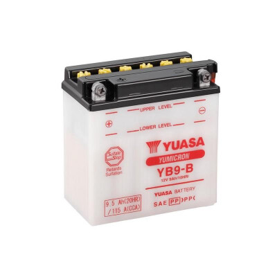 Bateria para motocicleta Yuasa YB9-B Yumicon 9,5 Ah