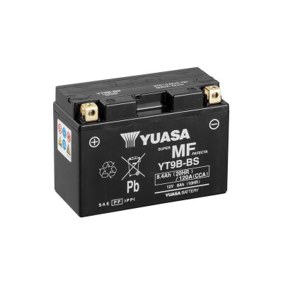 Bateria para motocicleta Yuasa YT9B-BS MF 9,5 Ah 12 V