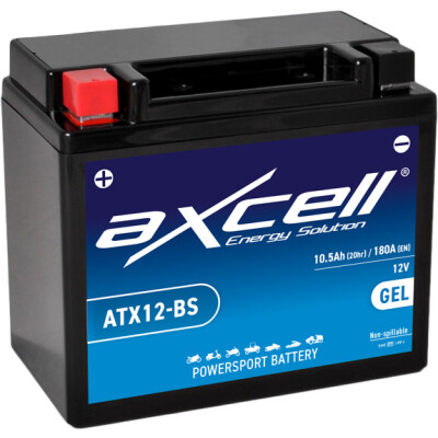 Bateria de motocicleta GEL ATX12-BS
