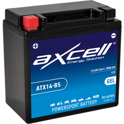 Bateria de motocicleta GEL ATX14-BS