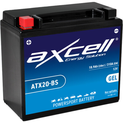 Bateria de motocicleta ATX20-BS AGM