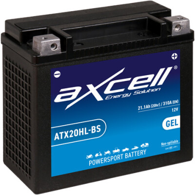 Bateria de motocicleta GEL ATX20HL-BS