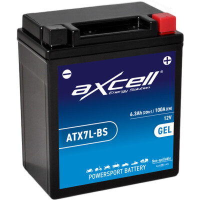 Bateria ATX7L-BS AGM para motocicleta