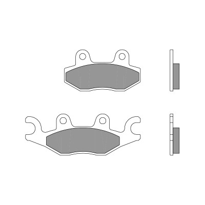 PASTILHAS DE FREIO BREMBO 07095