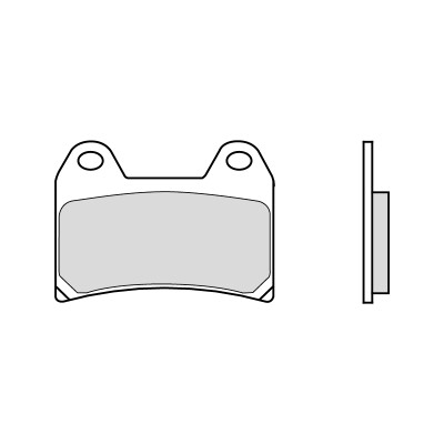 PASTILHAS DE FREIO BREMBO 07BB1907