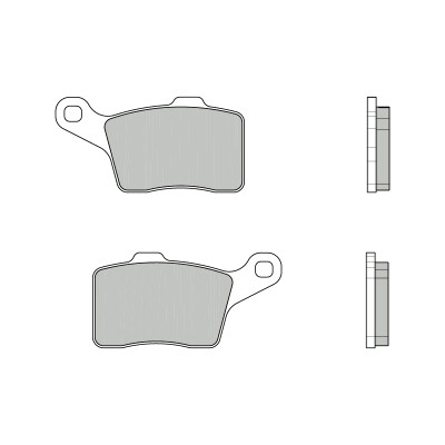 PASTILHAS DE FREIO BREMBO 07BB3590