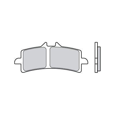 PASTILHAS DE FREIO BREMBO 07BB3796