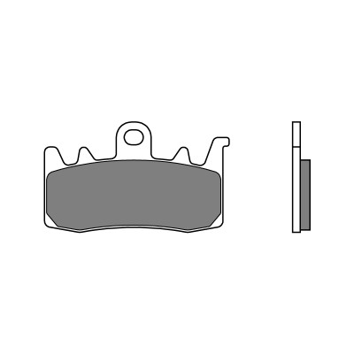 PASTILHAS DE FREIO BREMBO 07BB38RC