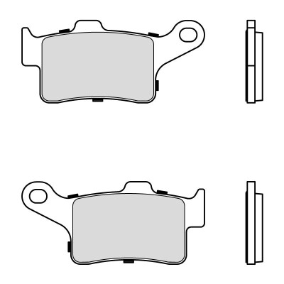 PASTILHAS DE FREIO BREMBO 07BB399A