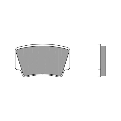 PASTILHAS DE FREIO BREMBO 07GR08SD