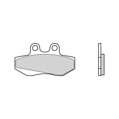 PASTILHAS DE FREIO BREMBO 07GR1406