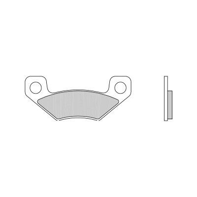 PASTILHAS DE FREIO BREMBO 07GR25SX