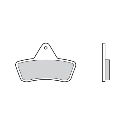 PASTILHAS DE FREIO BREMBO 07GR54SD