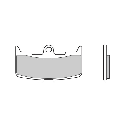 PASTILHAS DE FREIO BREMBO 07GR68SA