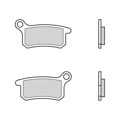 PASTILHAS DE FREIO BREMBO 07GR69SX