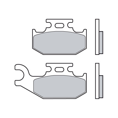 PASTILHAS DE FREIO BREMBO 07GR74SX