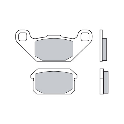 PASTILHAS DE FREIO BREMBO 07GR78SD