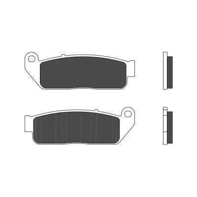 PASTILHAS DE FREIO BREMBO 07GR80SA